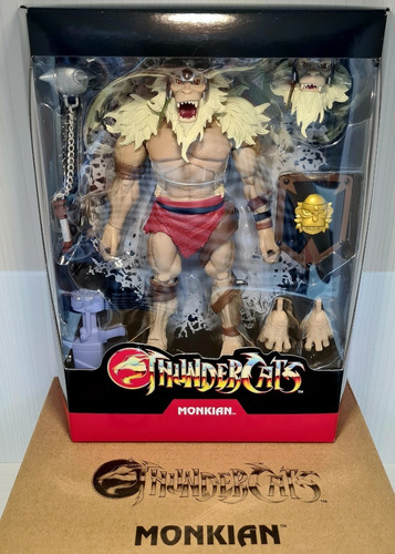 --- Culpatoys Monkian Mandrilo Los Thundercats Super 7 --- (Usado)