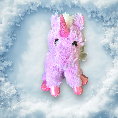 Unicornio Pony De Peluche Arcoiris Unicornio Kawaii