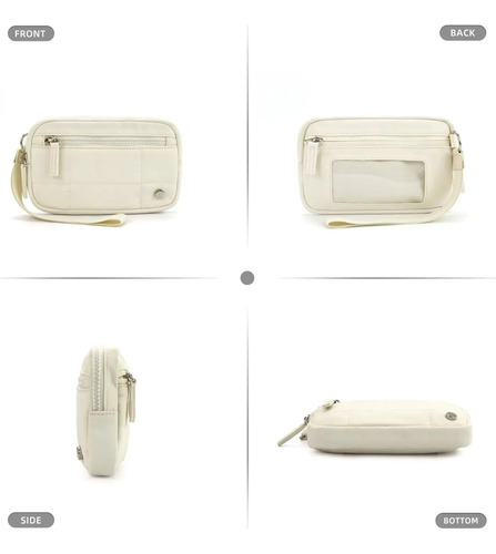 Cartera De Pulsera Essential Wristlet, Cómoda Y Elegante