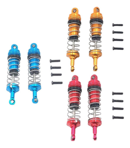 3 Pares De Accesorios De Amortiguador Rc Ajustable Para