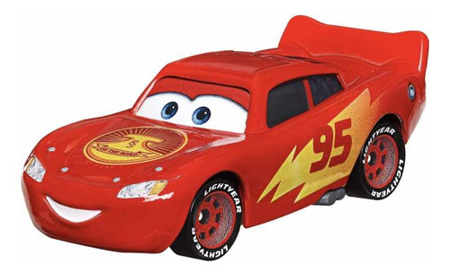 Cars Disney Pixar Set 3 Carros Rayo Mcqueen Mater E Ivy 1:55
