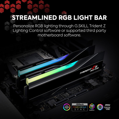 G.skill Trident Z5 Neo Rgb Series (amd Expo) Ram Ddr5 64g...