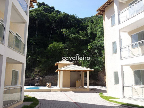 Apartamento Com 2 Dormitórios À Venda, 68 M² - Barroco (itaipuaçu) - Maricá/rj - Ap0119