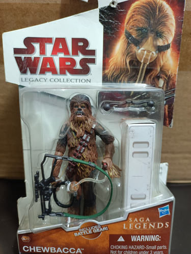 Star Wars Legacy Collection- Chewbacca (Usado)