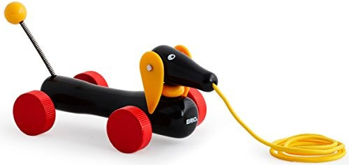 Imagen 3 de 7 de Brio Pull Along Perro Salchicha