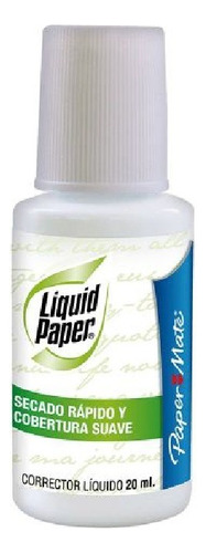 Corrector Líquido Liquid Paper Mate Frasco 20 Ml