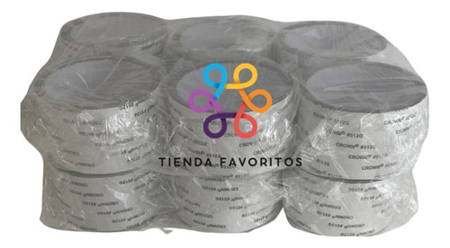 Pack X 6 Und. Cinta Reparación Malla Mosquitero Ferretería Gris