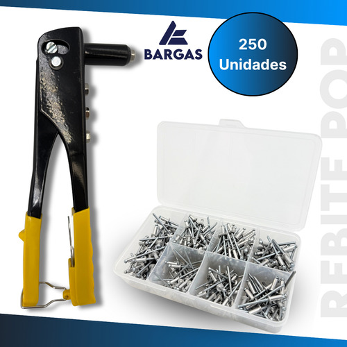 Kit Alicate Rebitador Pop + Maleta De Rebites Profissional