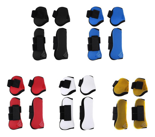 Tendão De Proteção De De Eqüinos E Botas De A Vermelho