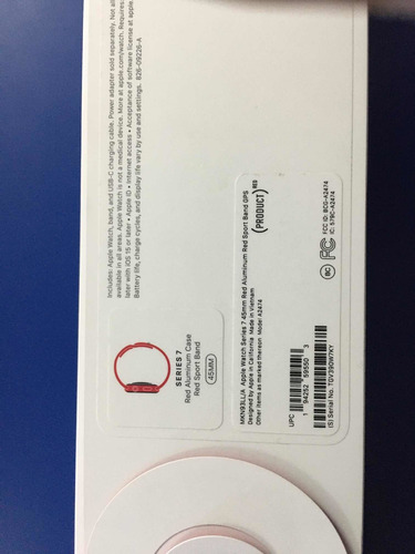 Imagen 3 de 3 de Apple Watch Serie 7 Product Red