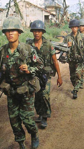 Casco Us M1 Parish 7342 Guerra De Vietnam Arvn.