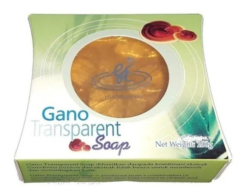 Gano Jabón Transparent Soap Con Extracto - g a $829