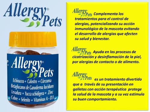 Vita Crunch Allergy Pets X 50 Para Alergias Perros