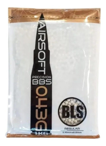 Balines 6mm Airsoft Bbs 0.43g Bls Precision Ivory 1 Kg