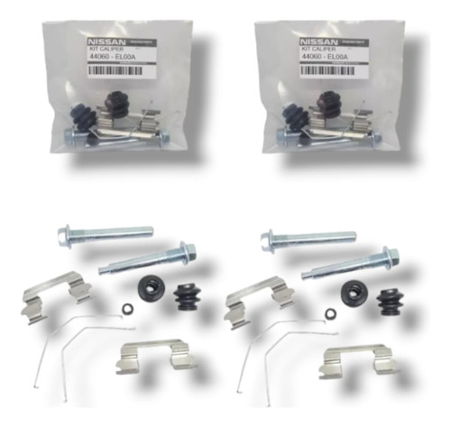 Kit Tornillos Caliper Delanteros Tiida 12 13 14 15 16 17 18