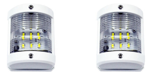 2 Luces De Navegación Para Barcos De 12 V, Luz De Popa Blanc