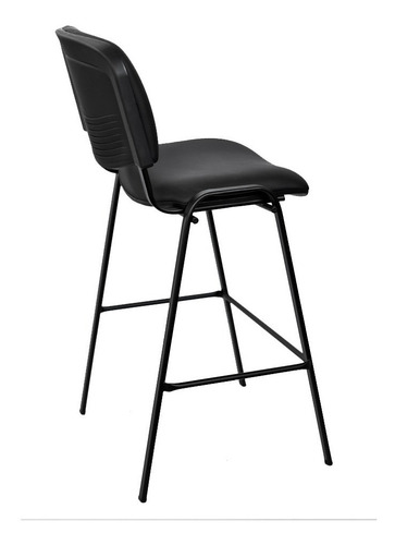 Imagen 4 de 6 de Silla Cajera Fija Indar Iso Tapizada Supermercado Mostrador
