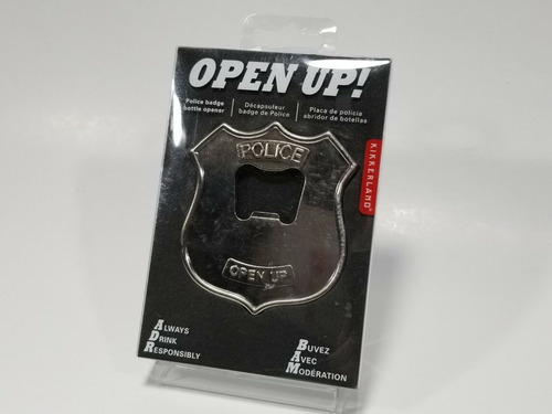 Imagen 3 de 4 de Destapador Símbolo De Policia