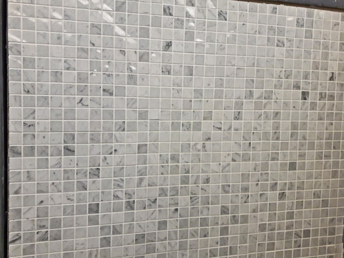 Imagen 3 de 7 de Venecita, Malla, Panel Mármol Carrara Pi02 - Forma Y Diseño
