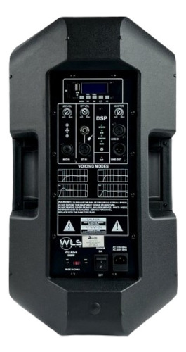 Caixa Ativa Wls Z12 500w Rms Usb Bluetooth 12 Polegadas