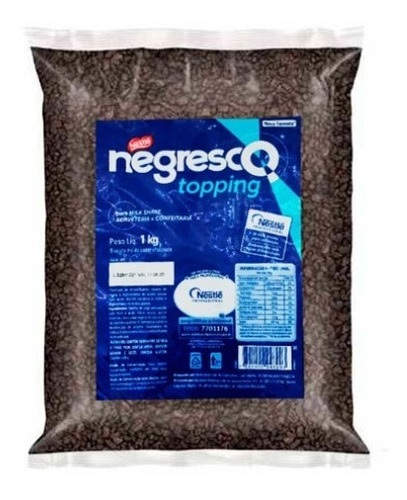 Biscoito Moído Negresco Topping 1kg Nestlé