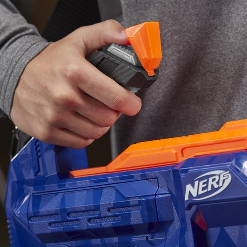 Pistola Nerf Elite Titan Cs-50 N Strike Ver Video