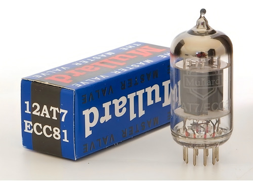 Valvula Mullard 12at7 Ecc81 Amplificador Rusia Palermo