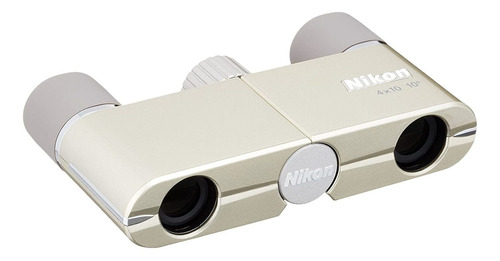 Binoculares Nikon Yu Champaign Gold Dcf, 4x10/negro