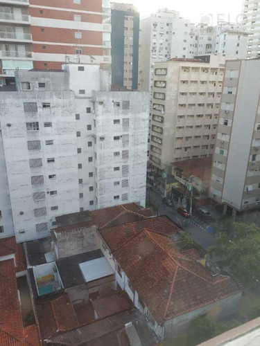 Imagem 9 de 15 de Oportunidae! Apartamento Com 1 Dormitório À Venda, 58 M² Por R$ 380.000 - Boqueirão - Santos/sp - Ap2399
