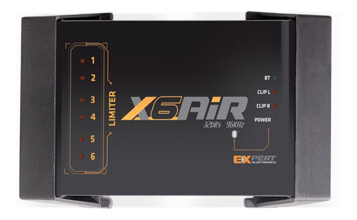 Processador Expert X6 Air 6 Canais Celular Via Bluetooth