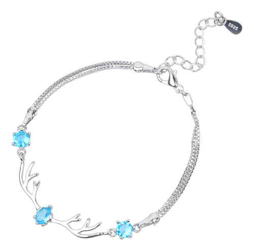 Pulsera Azul Para El Día De San Valentín, Elegante Decoració