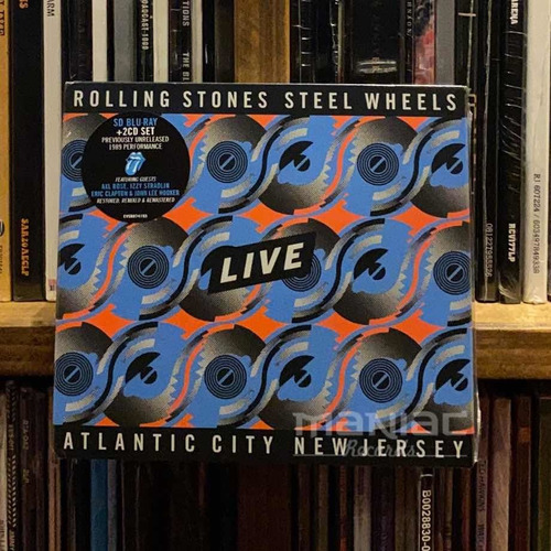 Rolling Stones Steel Wheels Live 2 Cds Bluray