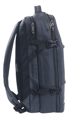 Mochila Porta Notebook Smart Puerto Usb Tablet Acolchada New Color Negro