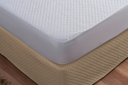 Kit Com 19 Saia Matelada Queen 1pç Impermeável Com Elástico