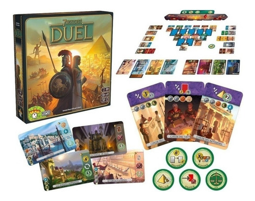7 Wonders Duel Galápagos Jogo De Tabuleiro