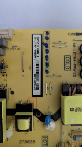 Fuente Tv Tcl 50a527 40-l171w4-pwa1cg 08-l171w94-pw210aa (Usado)