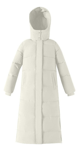 Parka De Invierno Con Chaqueta Larga De Plumón Para Mujer