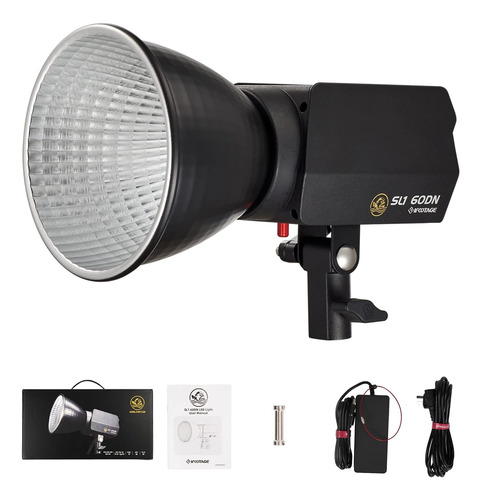 Luz Led De Video Sl1 60dn Con 70w Y 5600k, 98 Cri, 3.3 Pies