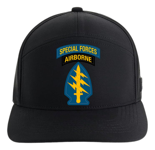 Gorra Special Forces Us Army 5 Paneles Premiun Black 