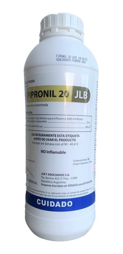 Imagen 1 de 6 de Insecticida Fipronil 20% Env. X 1 Lt. Control De Hormigas