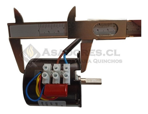 Imagen 7 de 9 de Asadores Newen - Motor Parrilla Spiedo 30k (cable + Acople)