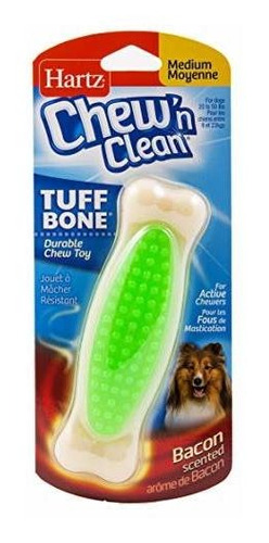 Hartz Chew 'n Perro Limpio Dental Tuff Bone Tocino Perfumado