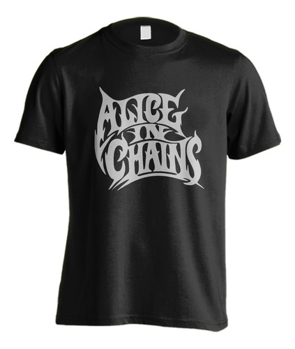 Remera Alice In Chains #03 Rock Artesanal Planta Nuclear