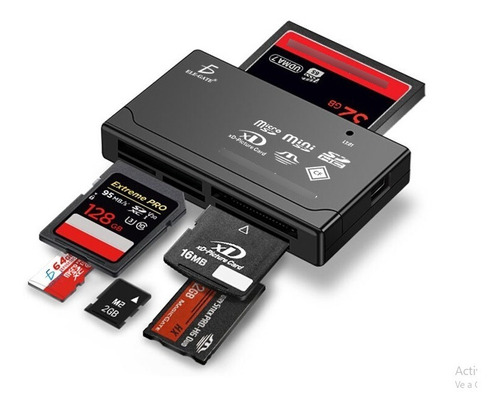 Mutilector Externo Memorias Usb 2.0 A Micro Sd