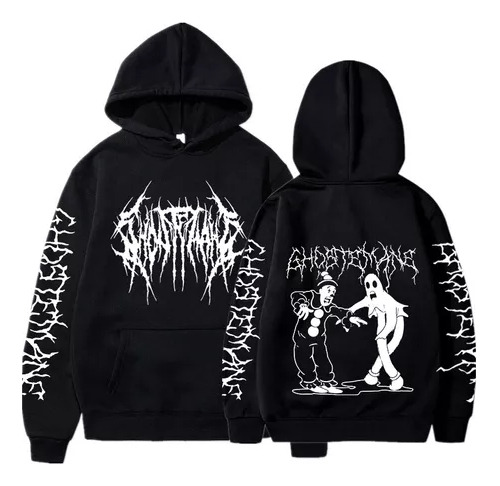 Canuro Ghostemane- Y Estampado De Doble Cara Pa Unisex