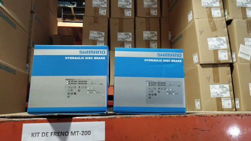 Kit De Frenos Hidráulico (completo) Shimano Original Mt200