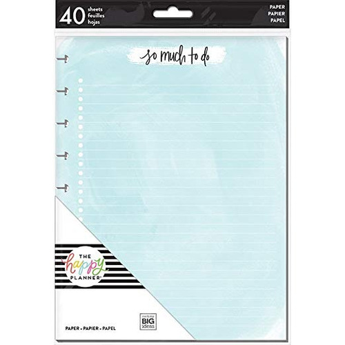 Me & My Big Ideas Fil-32 La Agenda De Papel La Feliz, Colore