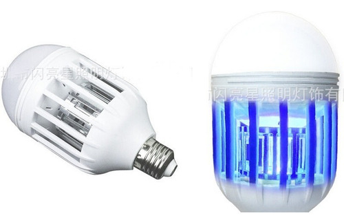 Eliminador De Mosquitos De 15w Foco Mata Insectos Lampara