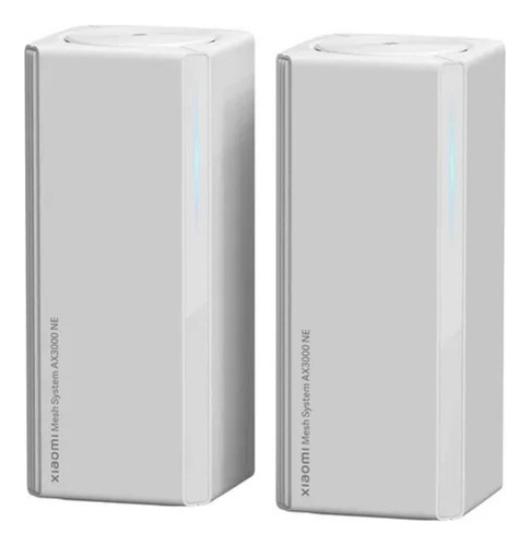 Kit 2 Roteador Xiaomi Mesh System Ax3000 Ne Wi-fi 6 / 2 Pack