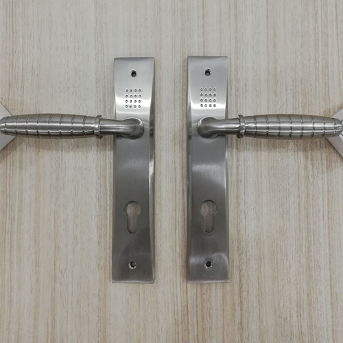 Manilla Puerta Principal Lujo Manillon Acero Tipo Italiano